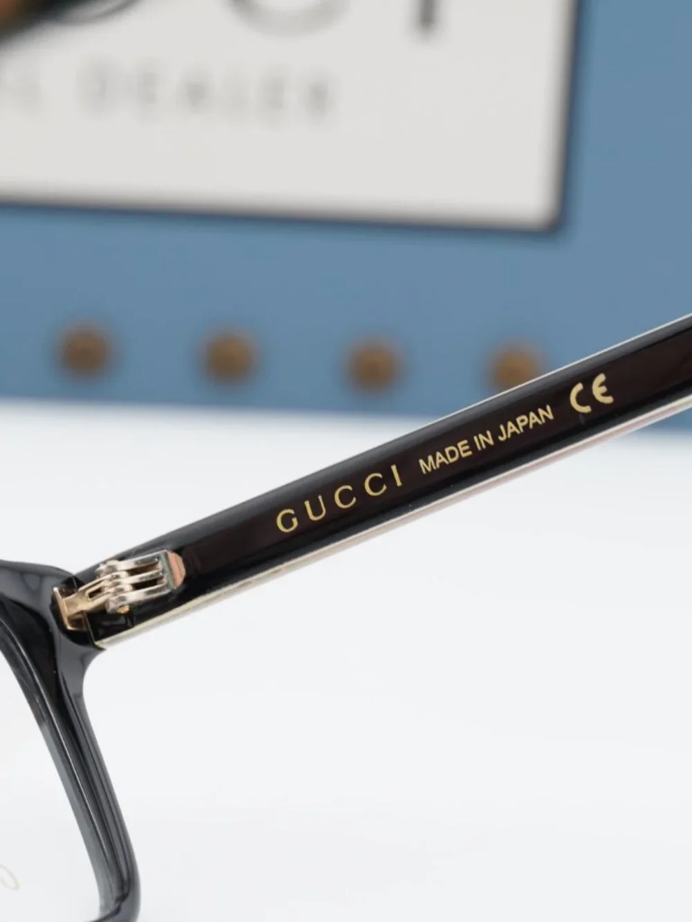 Gucci GG0384O 001 Rectangle Eyeglasses - Black 55mm